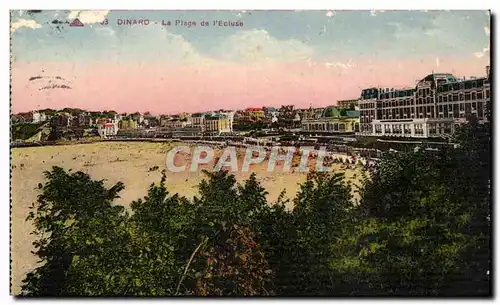 Dinard Cartes postales La plage de l&#39ecluse