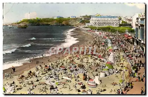 Biarritz Cartes postales La grande plage