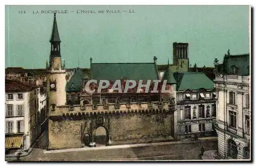 La Rochelle Cartes postales L&#39hotel de ville