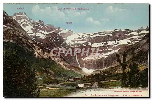 Hautes Pyrenees Cartes postales Cirque de Gavarnie Vue d&#39ensemble