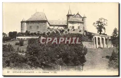 Uriage les Bains Cartes postales Le chateau