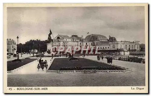 Boulogne sur mer Cartes postales La digue