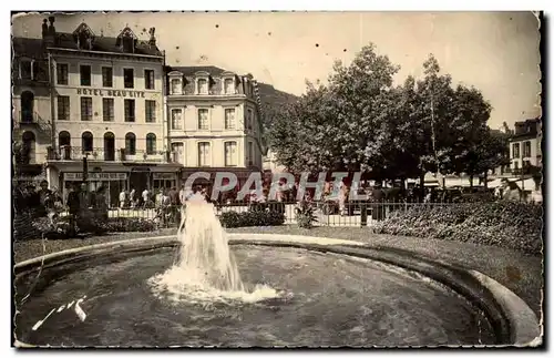 Bagneres de Bigorre Cartes postales La fontaine des Coustous et l&#39hote beau site