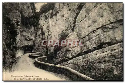 Cartes postales Route des grands goulets (Drome)