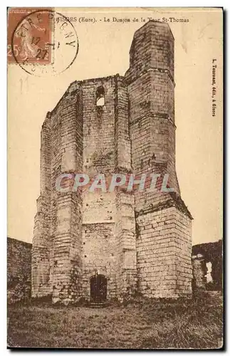 Gisors Cartes postales Le donjon de la Tour St Thomas