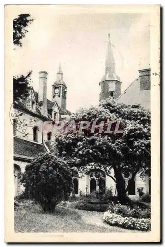 Cartes postales Abbaye Saint Nicolas de Verneuil Les clochers