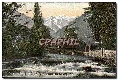 Luchon Cartes postales Chute de la Pique