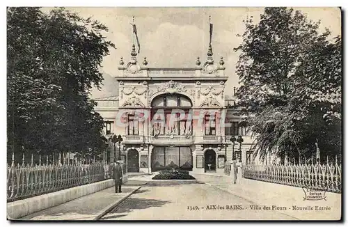 Aix les Bains Ansichtskarte AK Villa des fleurs Nouvelle entree