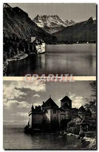 Suisse Cartes postales Chateau de Chillon