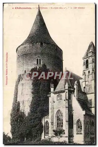 Chateaudun Cartes postales Le chateau Le donjon