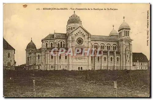 Besancon les Bains Ansichtskarte AK Vue d&#39ensemble de la basilique de St Ferjeux