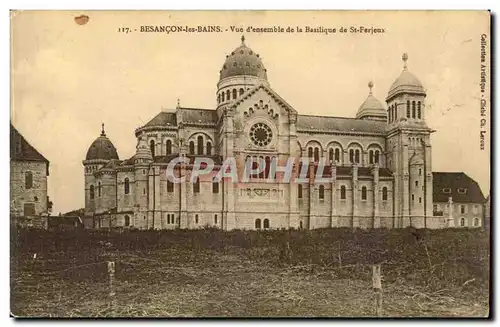 Besancon les Bains Cartes postales Vue d&#39ensemble de la basilique de St Ferjeux