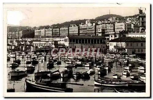 Alerie Alger Moderne Karte Boulevard de la Republique et boulevard Carnot