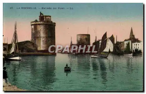 La Rochelle Cartes postales Entree du port