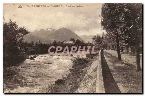 Bagnerres de Bigorre Ansichtskarte AK Quai de l&#39adour