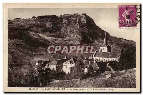 SAlins les Bains Cartes postales Saint Anatole et le fort Saint Andre