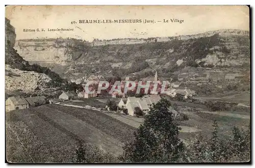 Beaume les Messieurs Cartes postales Le village