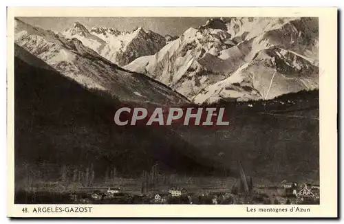 Argeles Gazost Cartes postales Les montagnes d&#39Azun