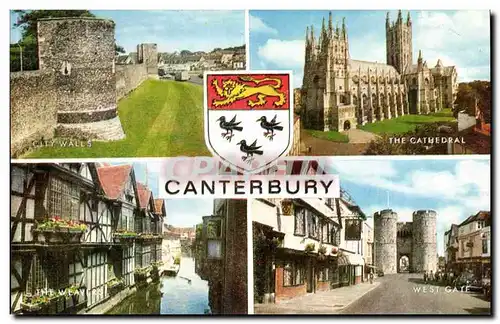 Great BRitain CAnterbury Cartes postales moderne