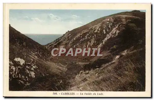 Carolles Cartes postales La vallee du Lude