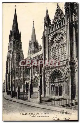 CAthedrale de Bayeux Ansichtskarte AK Portail meridional