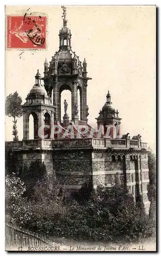 BonSecours Cartes postales Le monument de Jeanne d&#39Arc