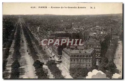 Paris Cartes postales Avenue de la Grande Armee