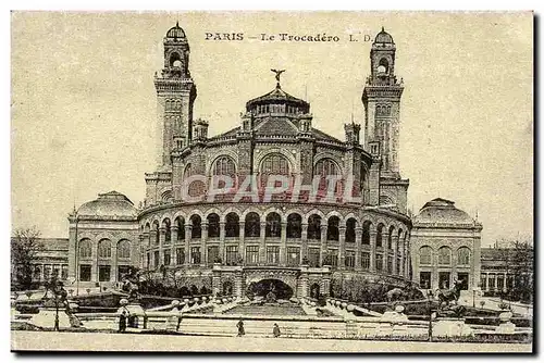 REPRODUCTION Paris Ansichtskarte AK Le Trocadero