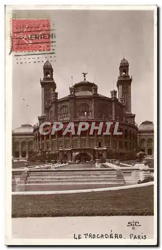 Paris Ansichtskarte AK Le Trocadero construit en 1878 sur l&#39emplacement d&#39anciennes carrieres