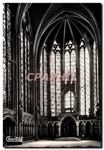 Paris Ansichtskarte AK Interieur de la Sainte chapelle