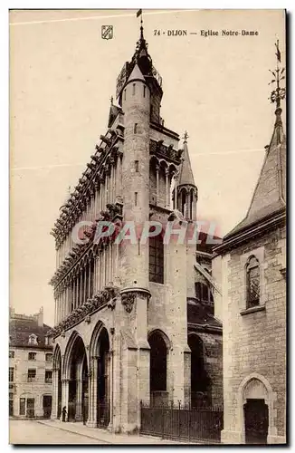 Dijon Cartes postales Eglise Notre DAme