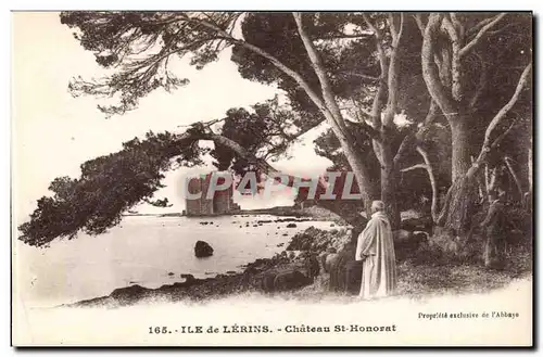 Ile de Lerins Cartes postales Chateau de St honorat