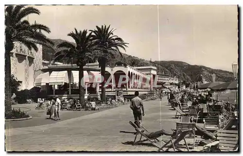 Menton Ansichtskarte AK La promenade et le casino