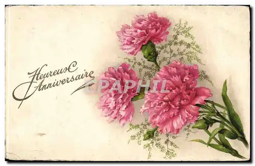 Cartes postales FAntaisie Heureux anniversaire