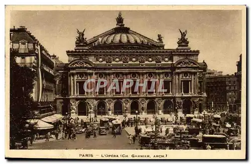 Paris Cartes postales L&#39Opera