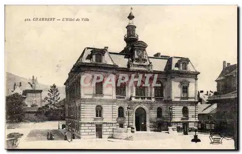 Chambery Cartes postales Hotel de ville