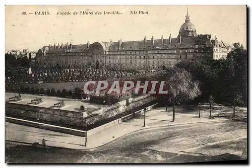 Ansichtskarte AK Paris Facade de l&#39hotel des Invalides