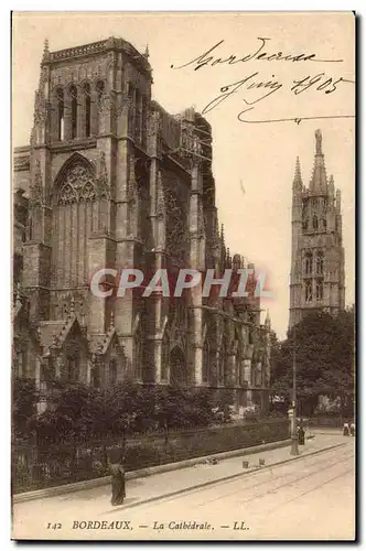 Cartes postales Bordeaux La cathedrale