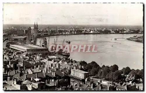 Cartes postales moderne Bordeaux Vue plongeante sur la rade