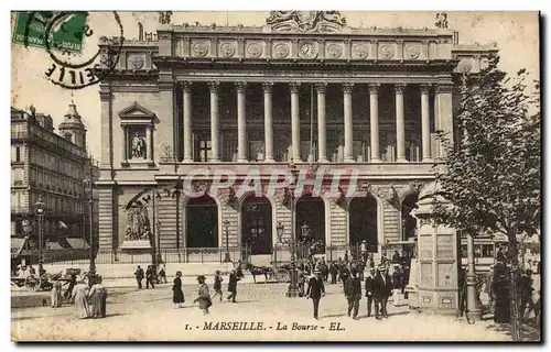 Marseille Cartes postales La Bourse