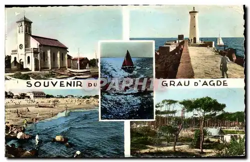 Cartes postales moderne Souvenir du Grau d&#39Agde