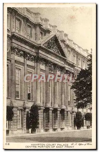 Grande Bretagne London Londres Cartes postales Hampton Court Palace CEntre portion of EAst Front