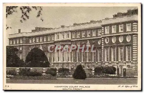 Grande Bretagne London Londres Cartes postales Hampton Court Palace South Front