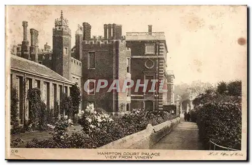 Grande Bretagne London Londres Cartes postales Hampton Court Palace View from Vinery