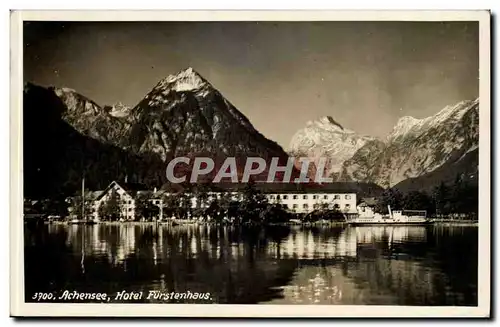 Autriche Austria Ansichtskarte AK Achensee Hotel Furstenhaus