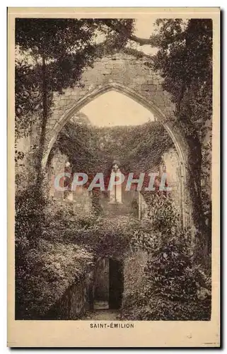 Saint EMilion Cartes postales Ruines de l'ancien cloitre des Cordeliers
