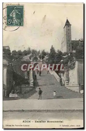Auch Cartes postales Escalier monumental