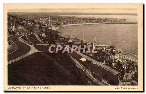 Le Havre Cartes postales Sainte Adresse Vue panoramique