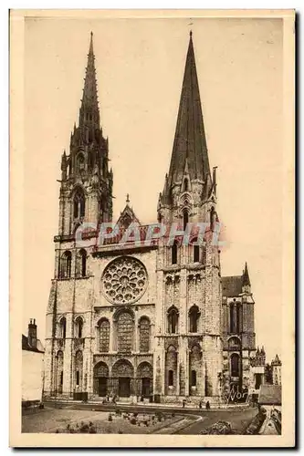 Cartes postales CAthedrale de Chartres