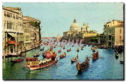 italie Italia Venezia Venise Ansichtskarte AK Canal Grand Defile des Bissones